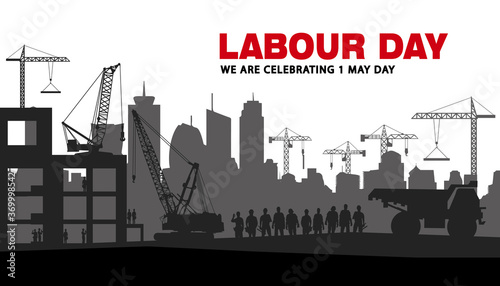 World Labour Day Vector Template.