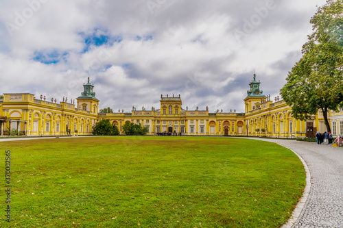 Palace at Wilanow in Warsaw photo