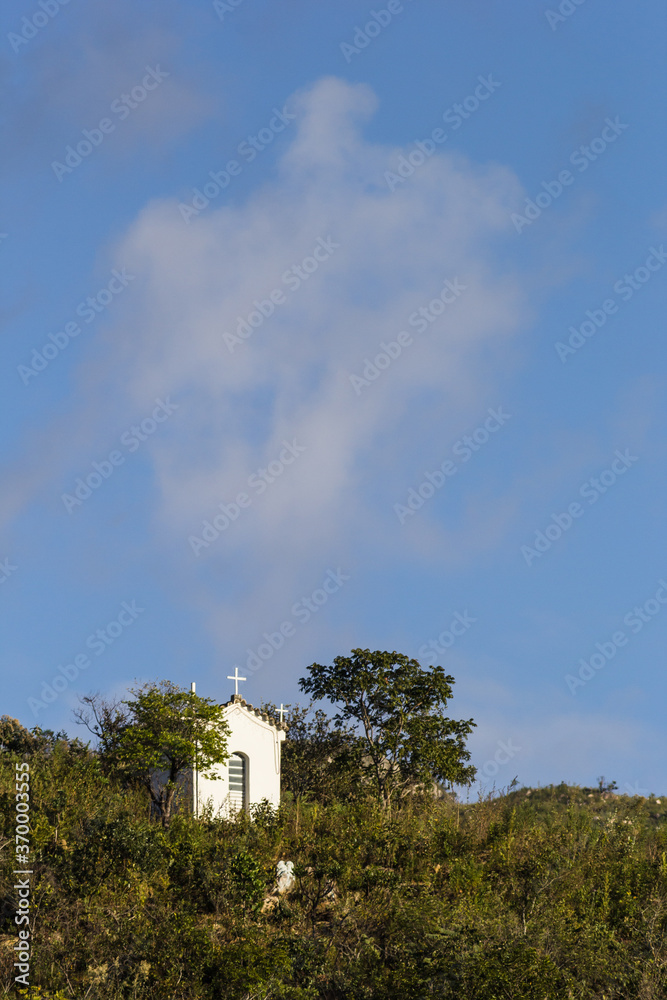 Isolated Chapel in the mountains of Minas Gerais State - Brazil Isolated Chapel in the mountains of Minas Gerais State - Brazil