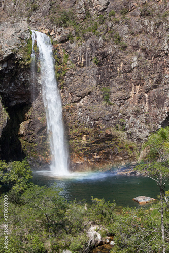 Fundao Waterfall - Serra da Canastra National Park - Minas Gerais - Brazil