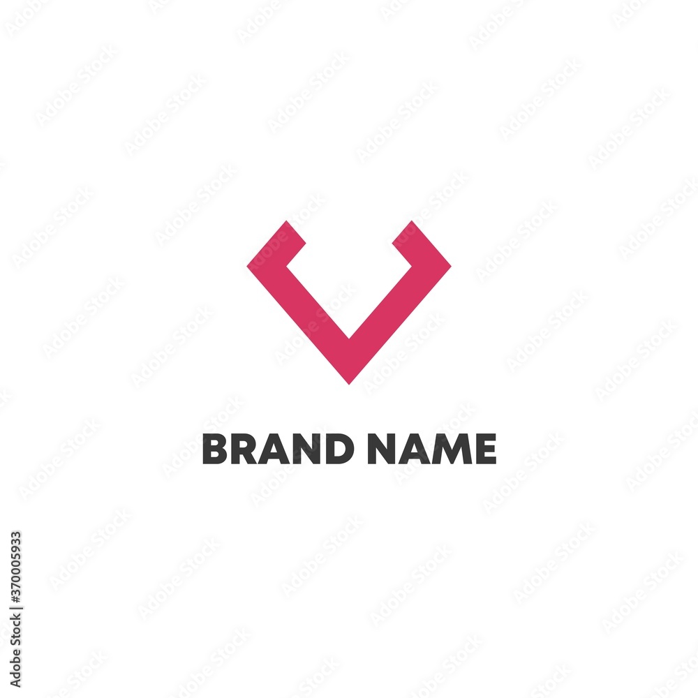 v logo v logo