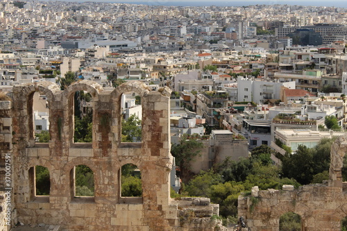 view of the city of athens