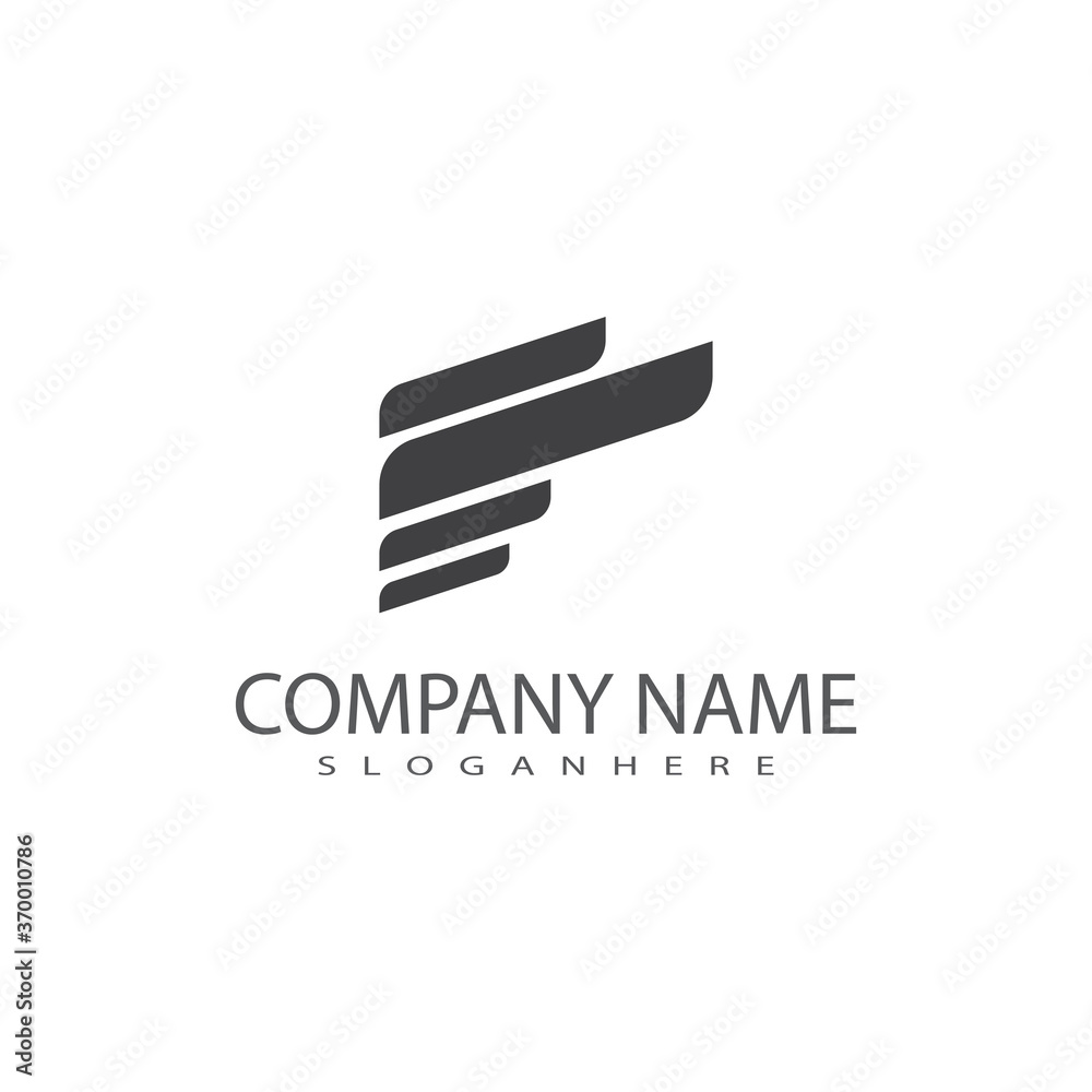 Wing Logo Template vector icon Wing Logo Template vector icon