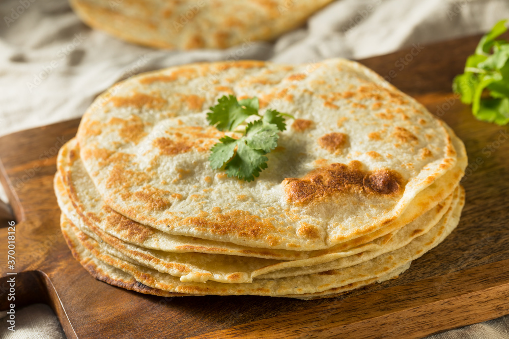 Homemade Roti Chapati Flatbread