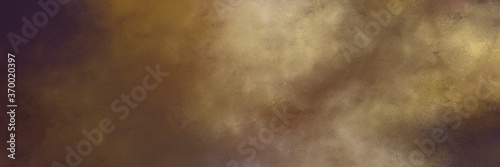 decorative abstract painting background texture with pastel brown, dark olive green and tan colors and space for text or image. can be used as header or banner