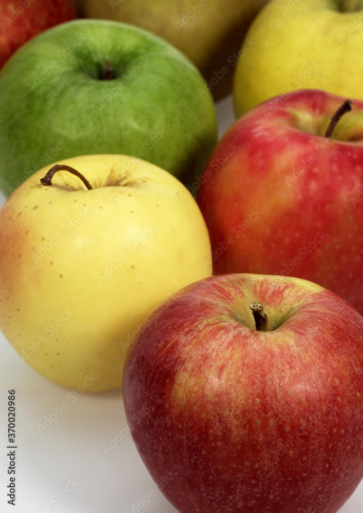 Apples, Calville, Golden, Granny Smith, Royal Gala Apples, Calville, Golden, Granny Smith, Royal Gala