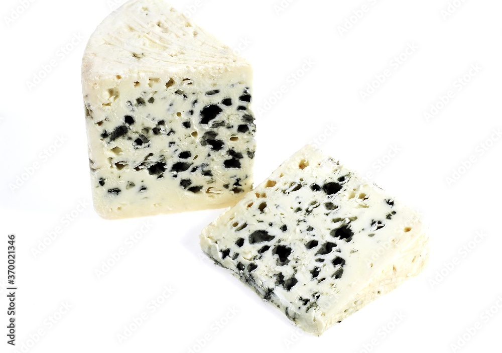French Cheese Called Roquefort, Cheese made with Ewe's Milk