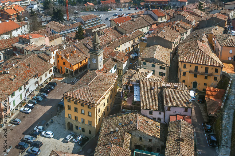 View of San Marino city