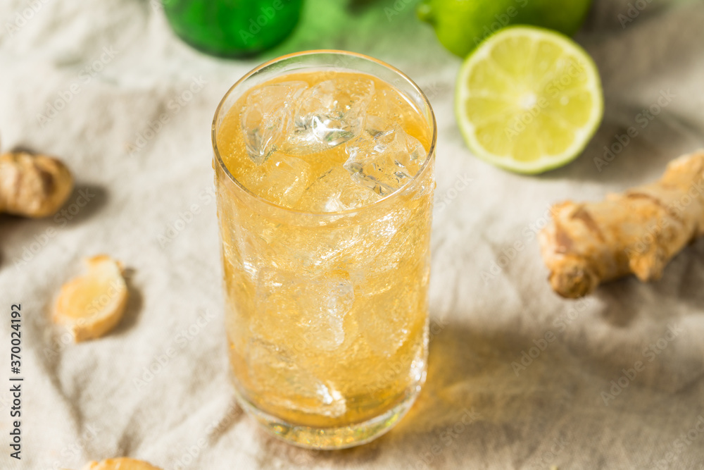 Refreshing Cold Ginger Beer Refreshing Cold Ginger Beer