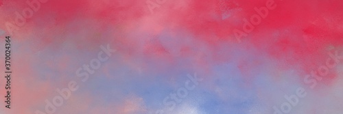 awesome rosy brown, moderate red and pale violet red colored vintage abstract painted background with space for text or image. can be used as horizontal background graphic © Eigens