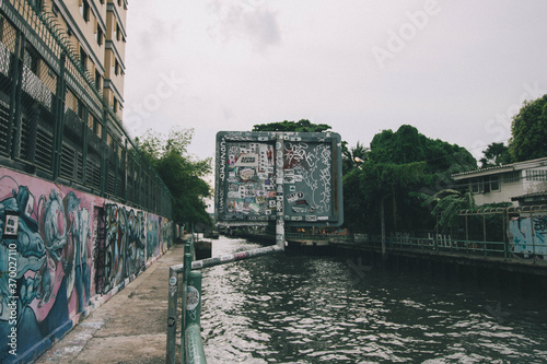 bridge over the river