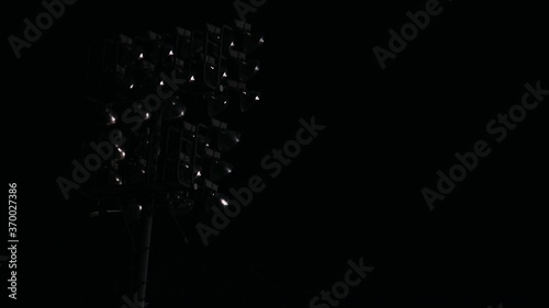 Stadium Light turns / powers on in 4K