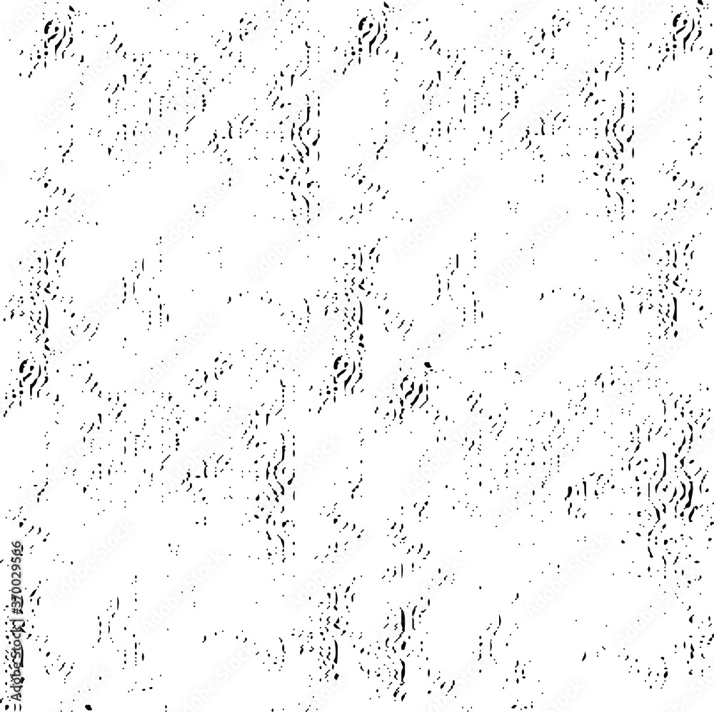 Rough black and white texture vector. Distressed overlay texture. Grunge background. Abstract textured effect. Vector Illustration. Black isolated on white background. EPS10