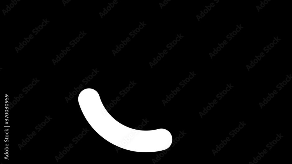 Loading Icon Animation on an Isolated Background. Seamless Loop Animation 4k with Alpha Channel. Loading Icon Animation on an Isolated Background. Seamless Loop Animation 4k with Alpha Channel.