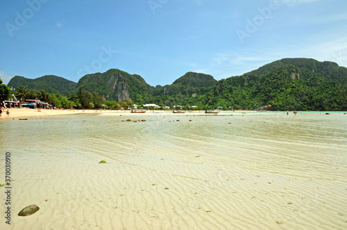 The tropical Loh Dalum beach on Ko Phi Phi Don.