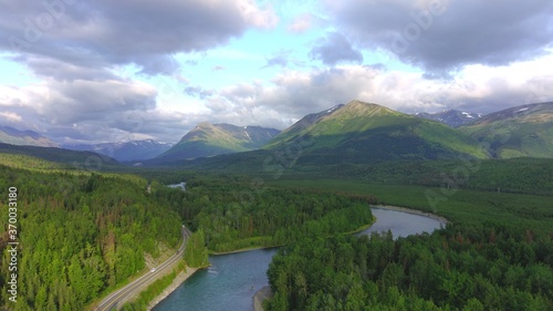 Summer wilderness views from Alaska 