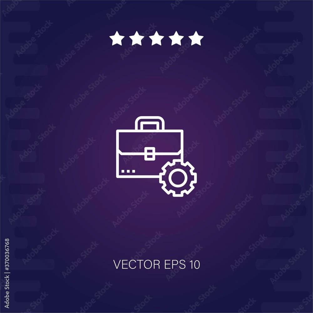 suitcase vector icon modern illustration suitcase vector icon modern illustration