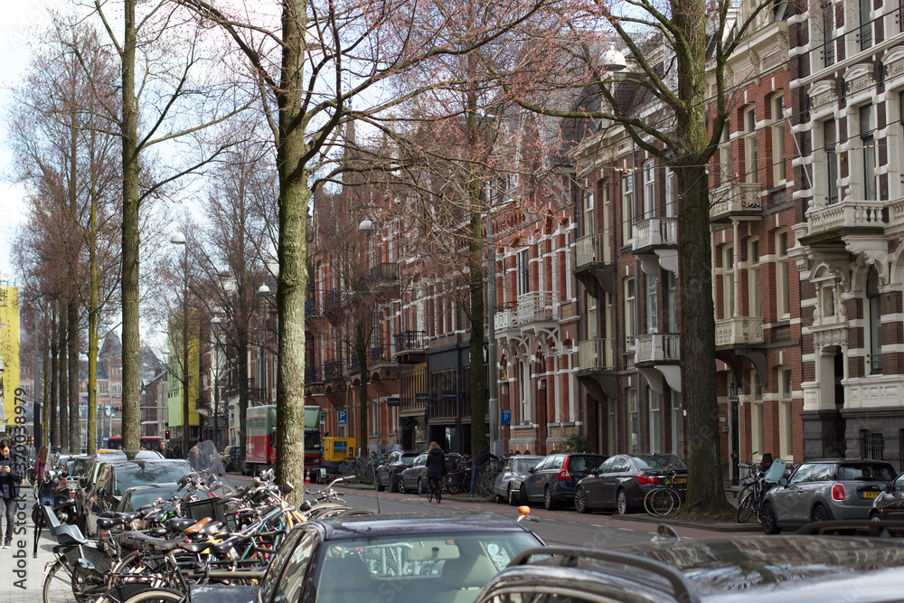 Obraz premium Amsterdam day and night