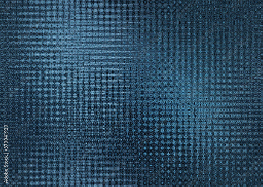 Abstract seamless blue zigzag pattern with wave from small details for any design. Artistic image processing created by photo. Beautiful monochromatic pattern. Background image Abstract seamless blue zigzag pattern with wave from small details for any design. Artistic image processing created by photo. Beautiful monochromatic pattern. Background image