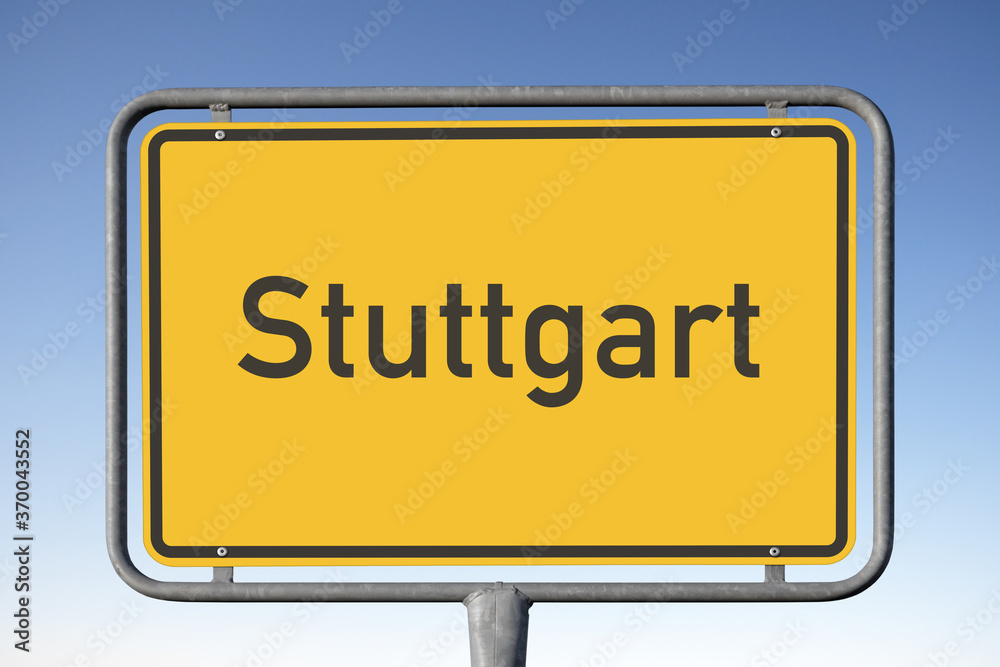 Ortstafel Stuttgart (Symbolbild) Ortstafel Stuttgart (Symbolbild)
