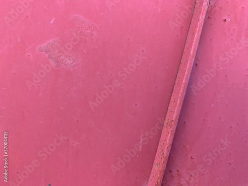 pink paint on wood