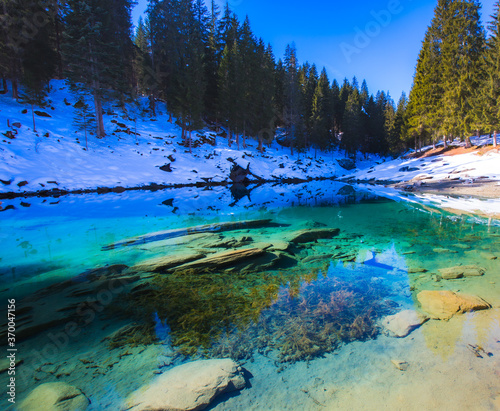 Crystal Blue Calm Lake photo