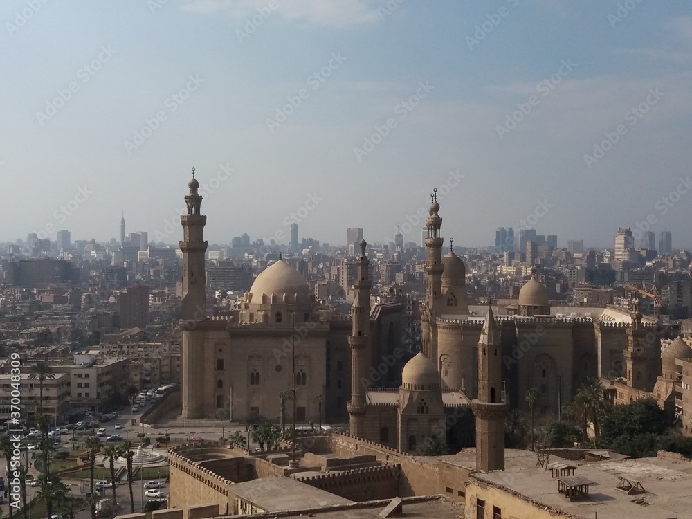 Mosque-Madrassa of Sultan Hassan, El Cairo.