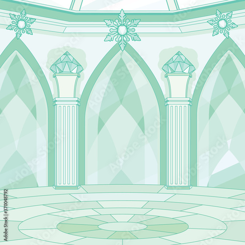 Snow Queen Throne Room
