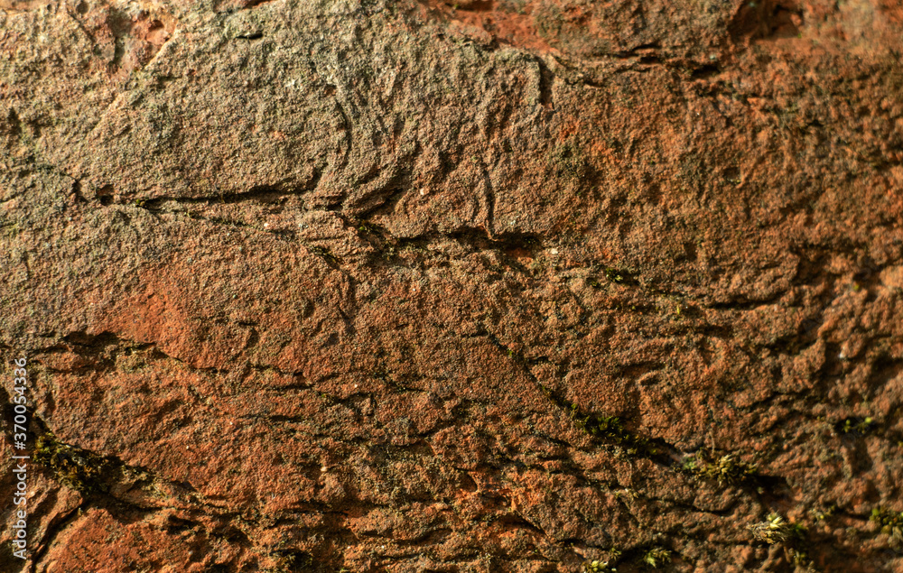 Red brick texture with cracks and scuffs Red brick texture with cracks and scuffs