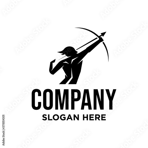 Archery logo. Icon vector.
