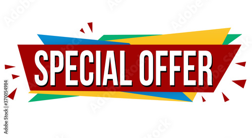 Special offer banner design