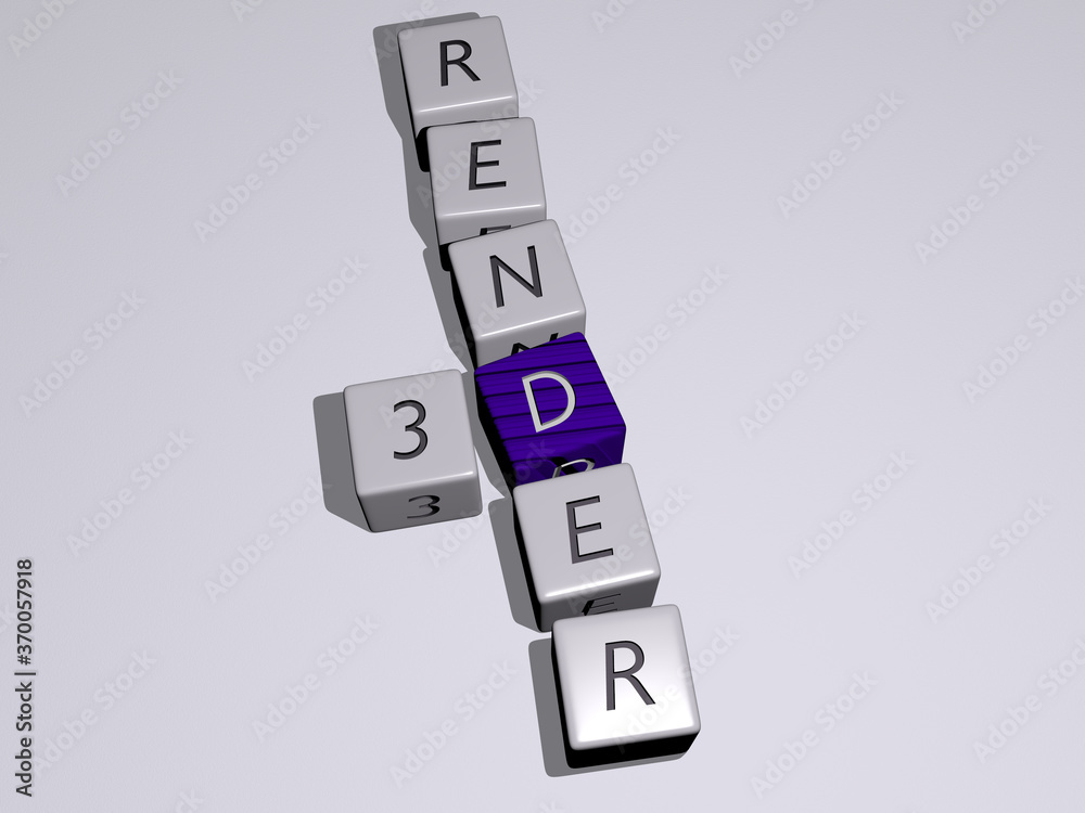 combination of D RENDER built by cubic letters from the top perspective, excellent for the concept presentation. illustration and background combination of D RENDER built by cubic letters from the top perspective, excellent for the concept presentation. illustration and background