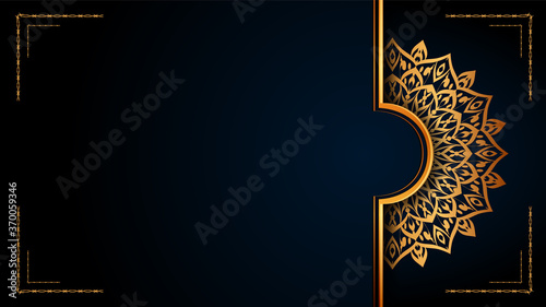 Luxury Ornamental Mandala Arabesque Background