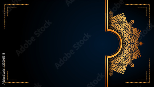Luxury Ornamental Mandala Arabesque Background