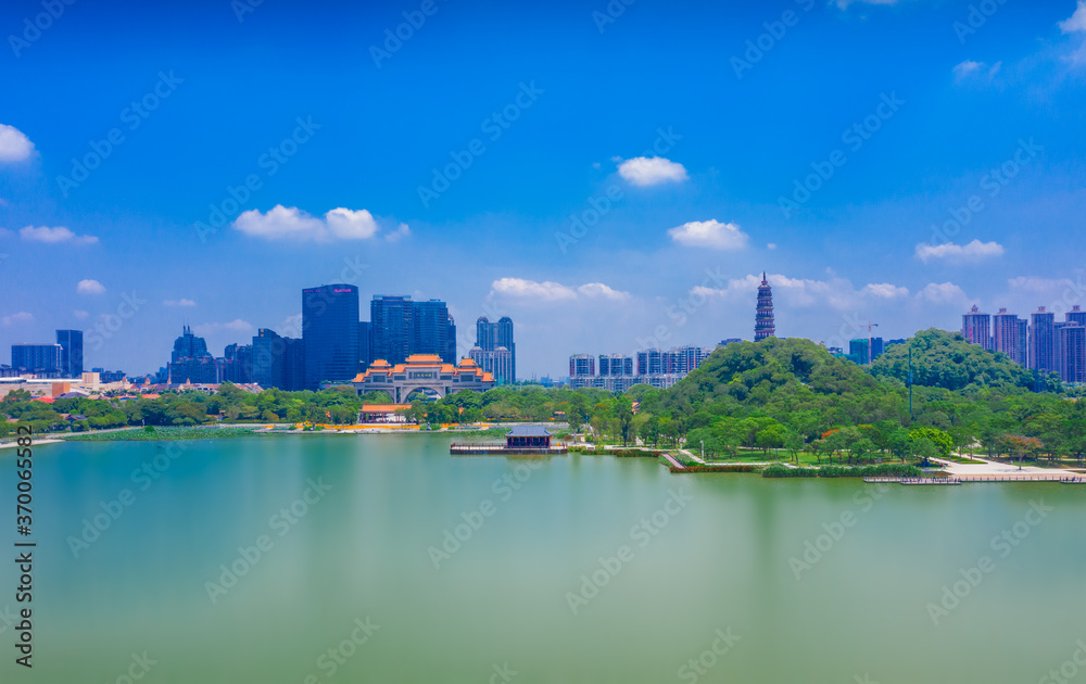 Fototapeta premium Shunfeng Mountain Park, Foshan City, Guangdong Province, China