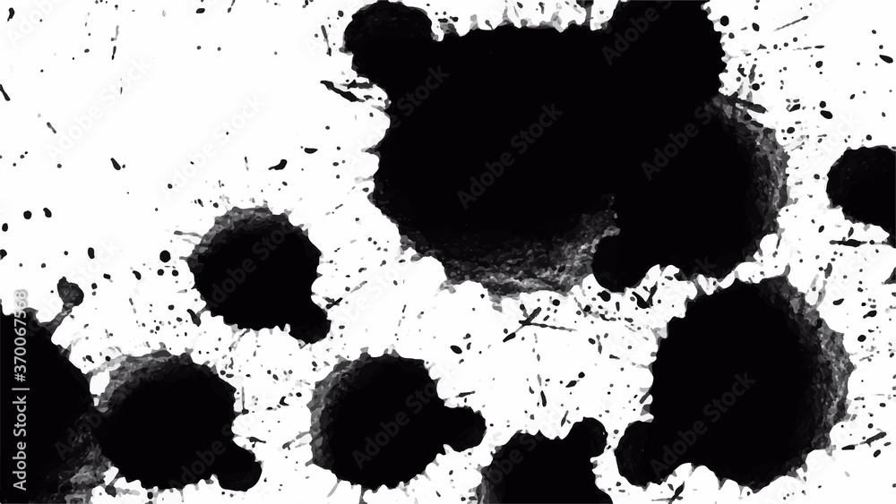 Abstract black blot background for your design, vector. Abstract black blot background for your design, vector.