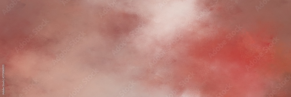 decorative abstract painting background texture with indian red, baby pink and sienna colors and space for text or image. can be used as header or banner