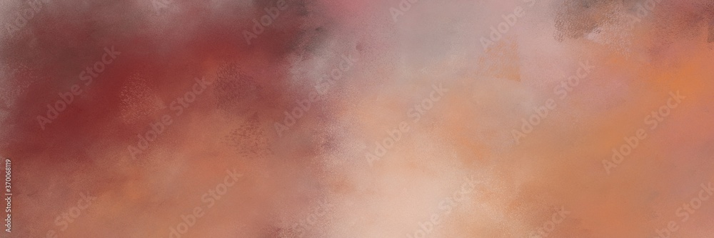 stunning abstract painting background graphic with indian red, rosy brown and old mauve colors and space for text or image. can be used as horizontal background graphic