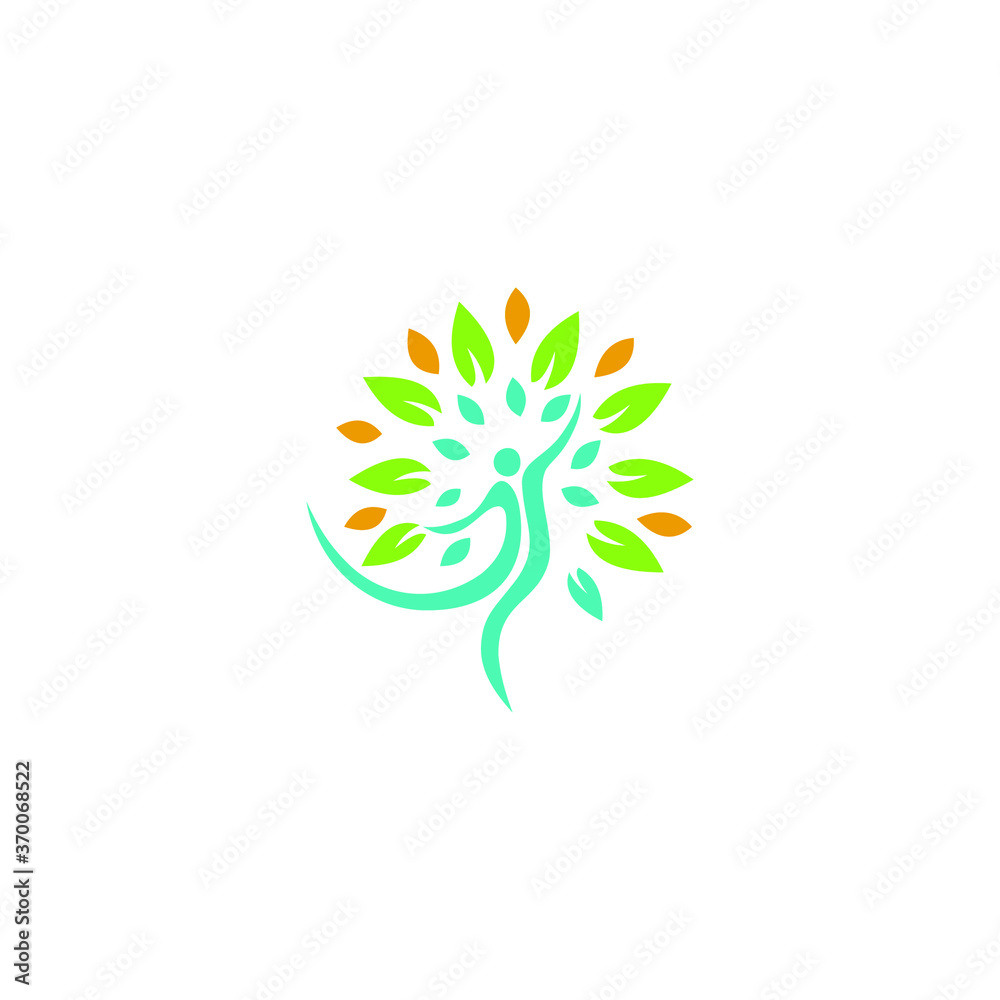 logo illustration leaft for healthy vector icon logo illustration leaft for healthy vector icon