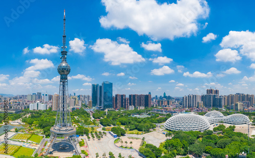 Photography Aerial photos of Wenhua Park, Foshan City, Guangdong Province, China