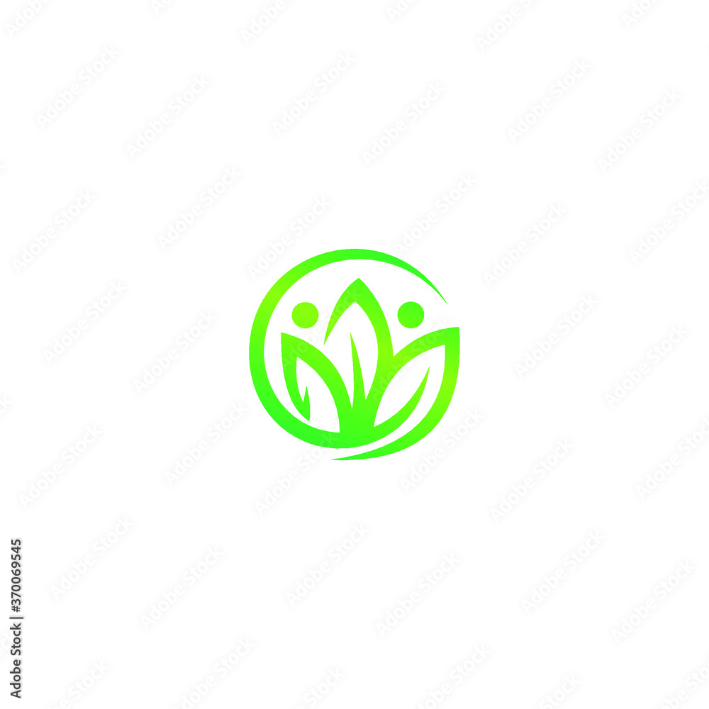 logo illustration leaft for healthy vector icon logo illustration leaft for healthy vector icon