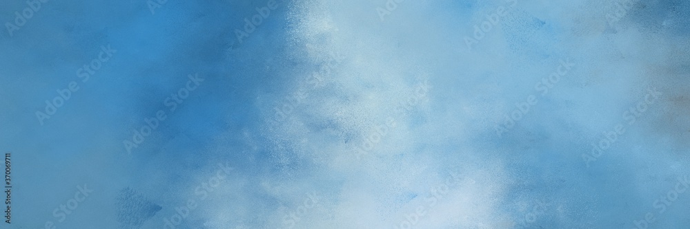 beautiful vintage abstract painted background with cadet blue and light steel blue colors and space for text or image. can be used as postcard or poster