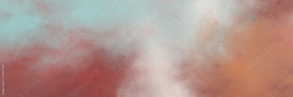 stunning abstract painting background texture with rosy brown, dark gray and sienna colors and space for text or image. can be used as horizontal header or banner orientation