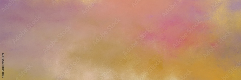 decorative abstract painting background graphic with rosy brown, peru and tan colors and space for text or image. can be used as horizontal background texture