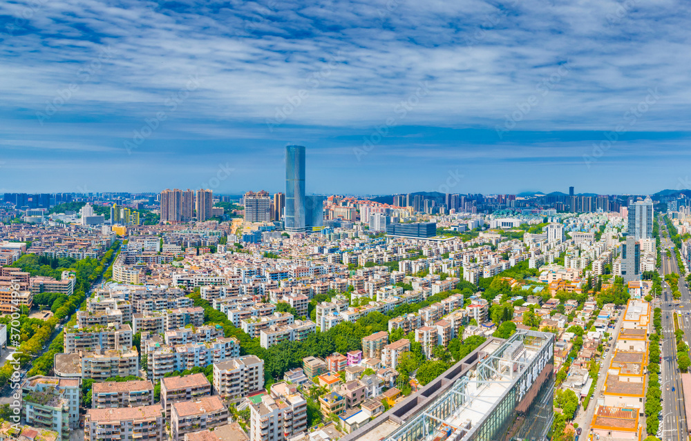 Obraz premium City Scenery of Zhongshan City, Guangdong Province, China