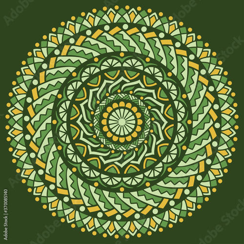 Mandala pattern color Stencil doodles sketch good mood