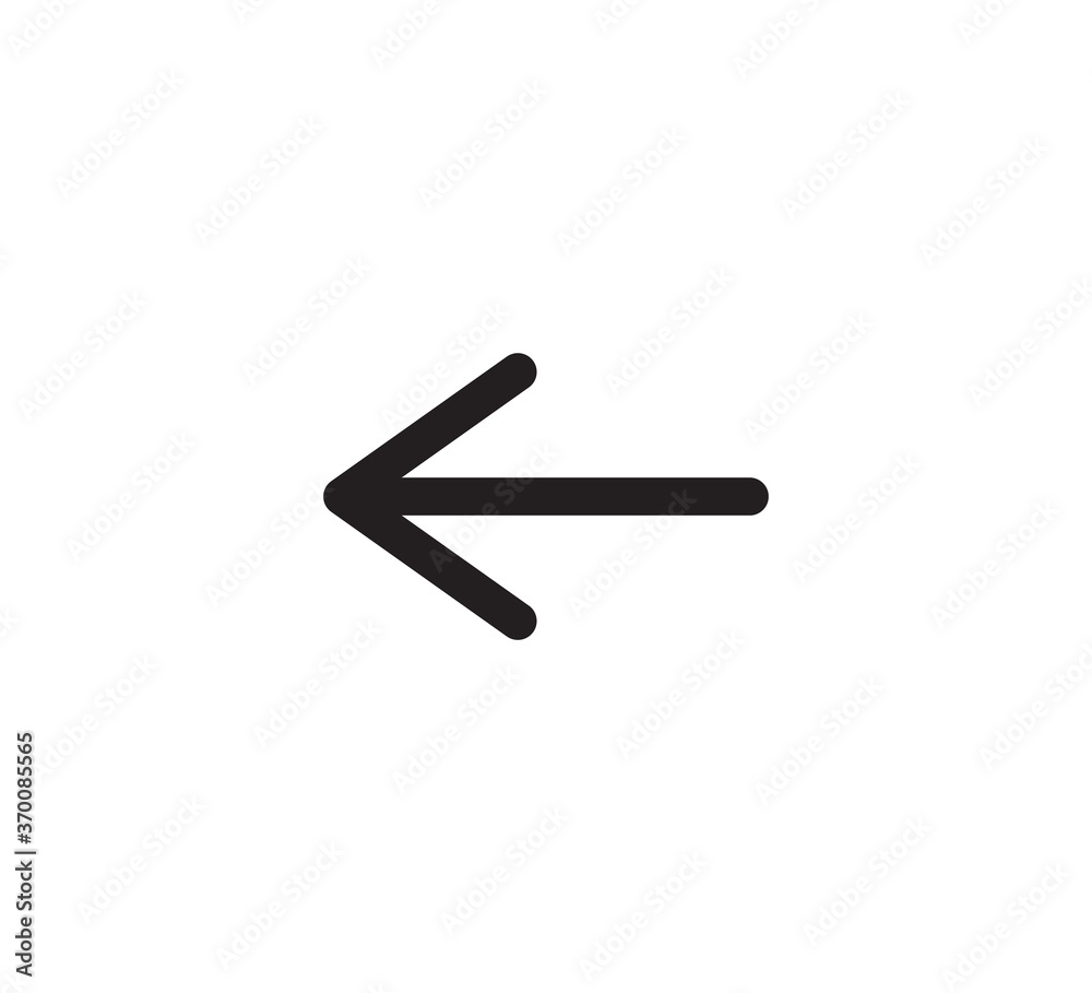 Arrow icon vector logo design template flat style Arrow icon vector logo design template flat style