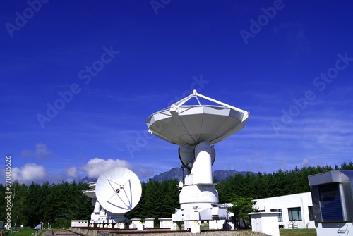 Obraz na płótnie ＜長野県 野辺山＞電波望遠鏡