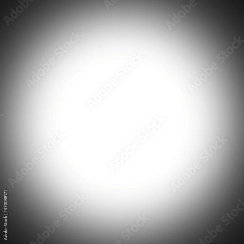 White background with vignette vector for template design
