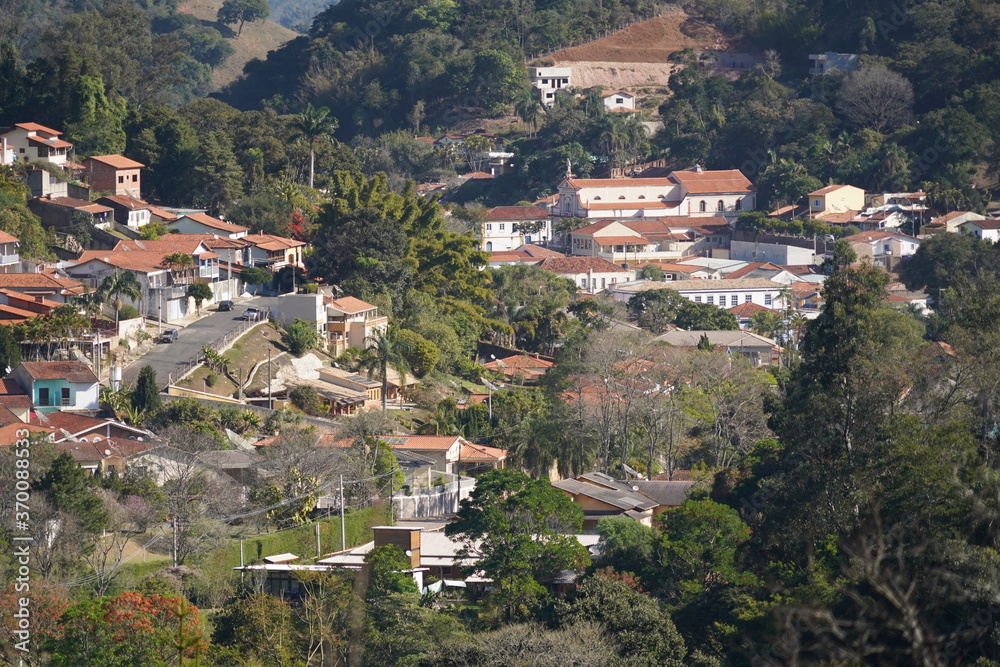 view of the village of monte alegre do sul